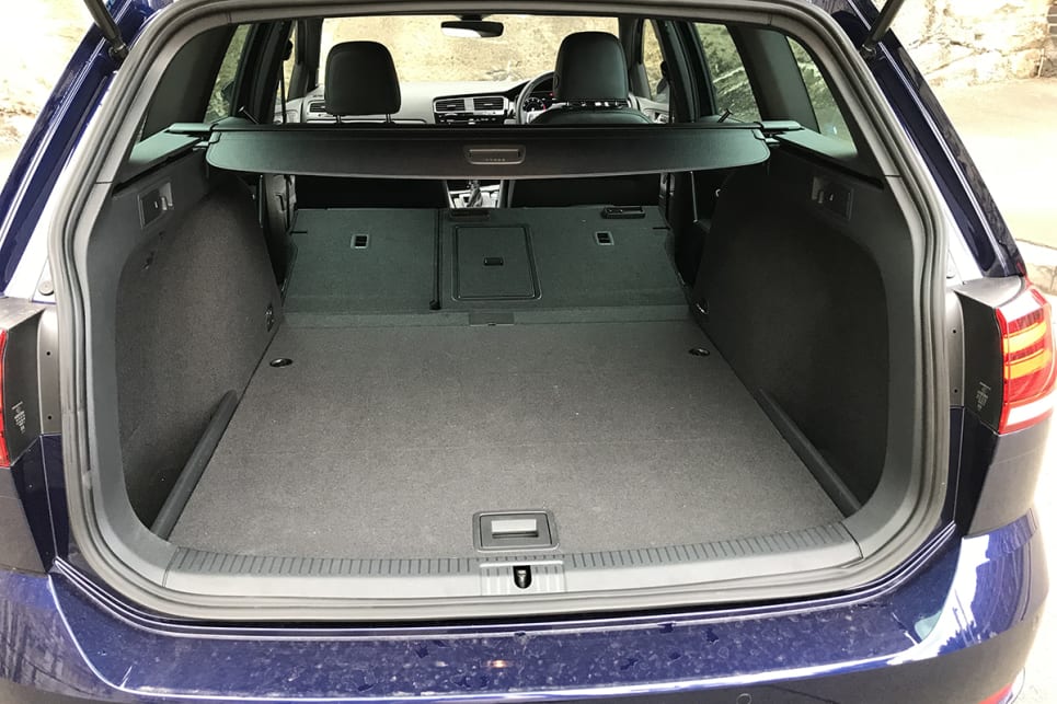 Boot space grows to 1620 litres once the second-row seats are folded. (image cerdit: James Cleary)