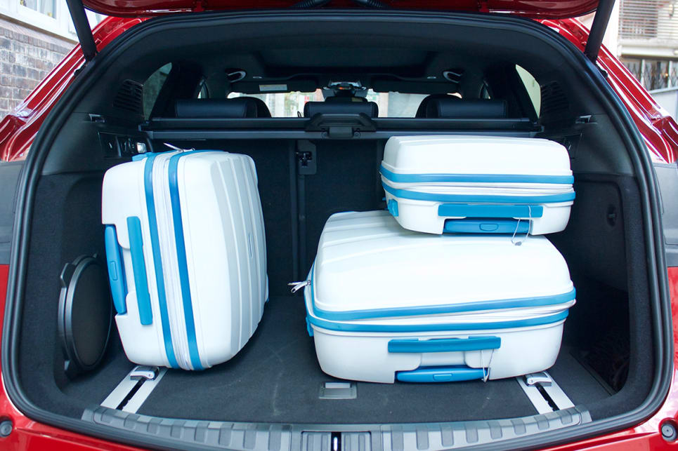 In the boot there is a 525-litre cargo capacity.