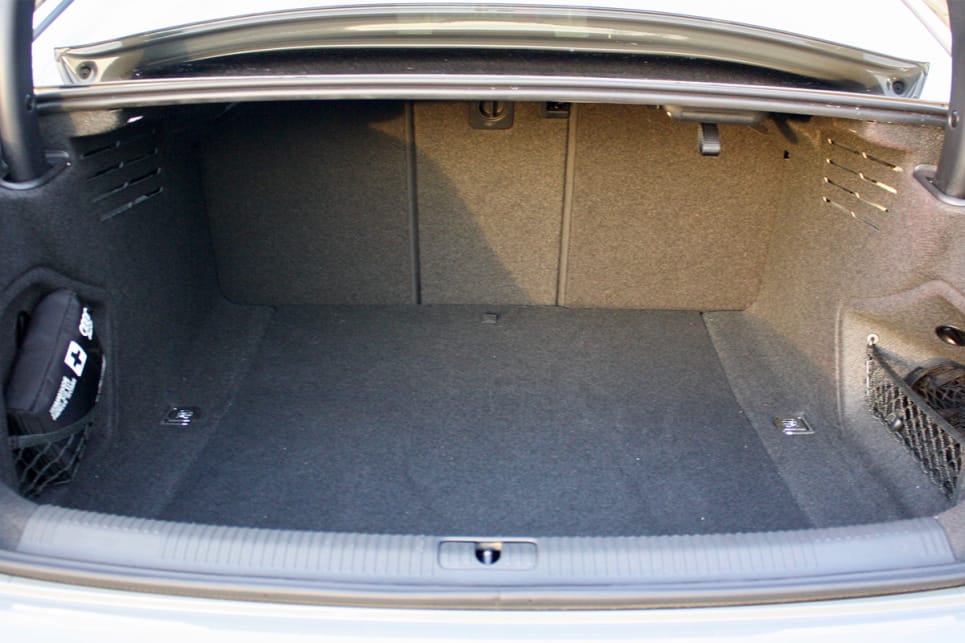 With the rear seats up, there's  480 litres of cargo space. (image credit: Matt Campbell)