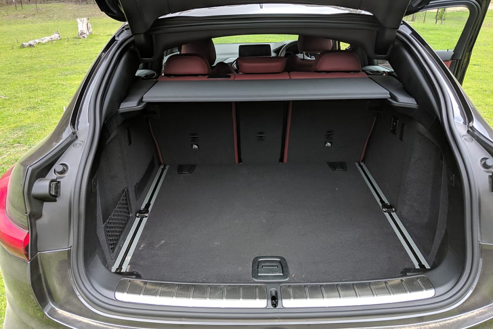 At 535 litres, the boot space sounds good, however the sloped roof line compromises the amount of useful space available.