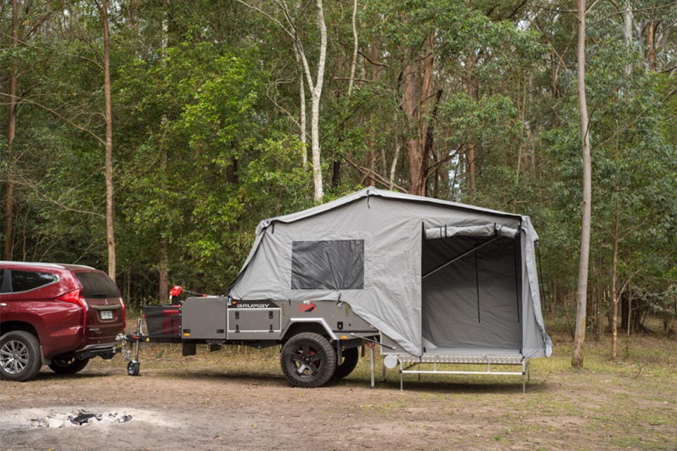 Although it’s only small and light, the Brumby has long been Cub’s most sought after camper trailer. (image credit: Brendan Batty/campertrailerreview.com.au)