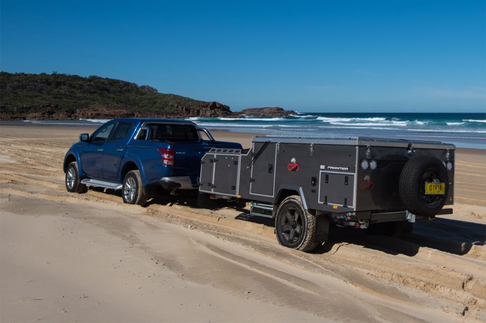 Although it’s one of the most expensive forward-fold campers on the market, it’s simple setup, comfortable living space and Aussie build make it good value. (image credit: Brendan Batty/campertrailerreview.com.au)
