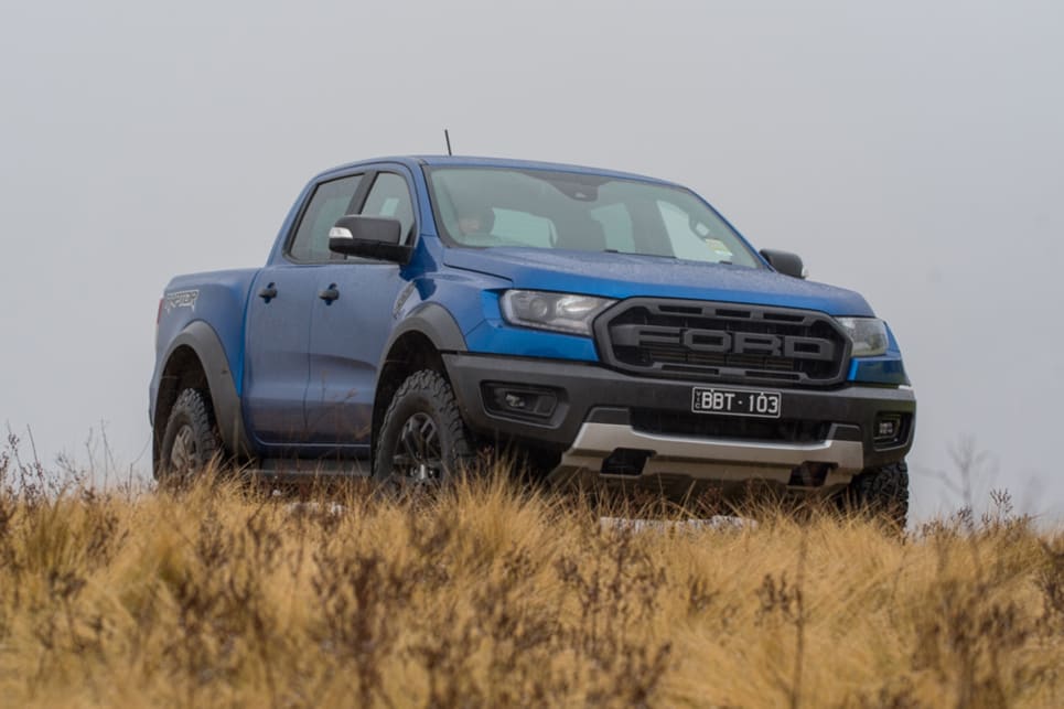 The Raptor is bigger and bulkier than both of its rivals in this test. (image: Brendan Batty)