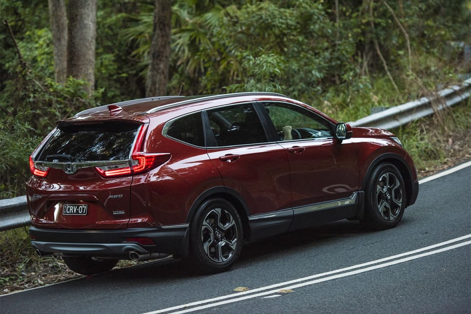 The drivetrain used in the CR-V could do with a little bit more grunt. (image credit: Dean Johnson)