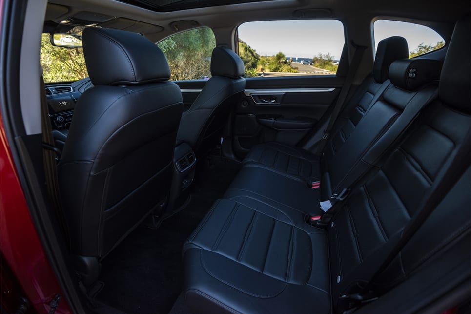 The Honda was by far the most comfortable across the cabin. (image credit: Dean Johnson)