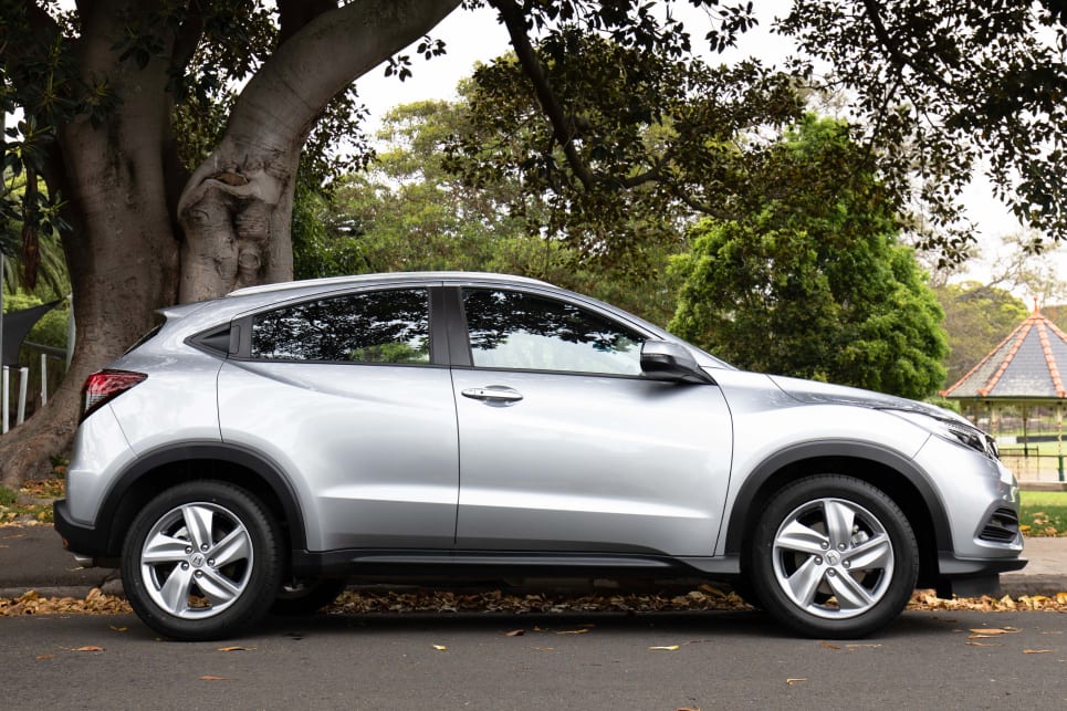 The updated HR-V keeps its fun design that also looks cool.
