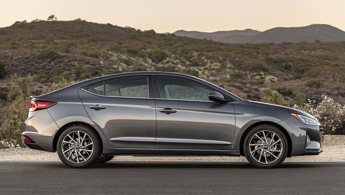 The adjustments to the front- and rear-end styling give the Elantra a far more youthful appearance.
