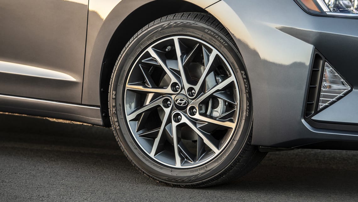 The new model comes with sportier 17-inch wheels.