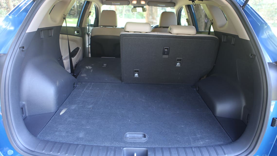 The second row folds flat to open up a claimed 1478 litres of space.