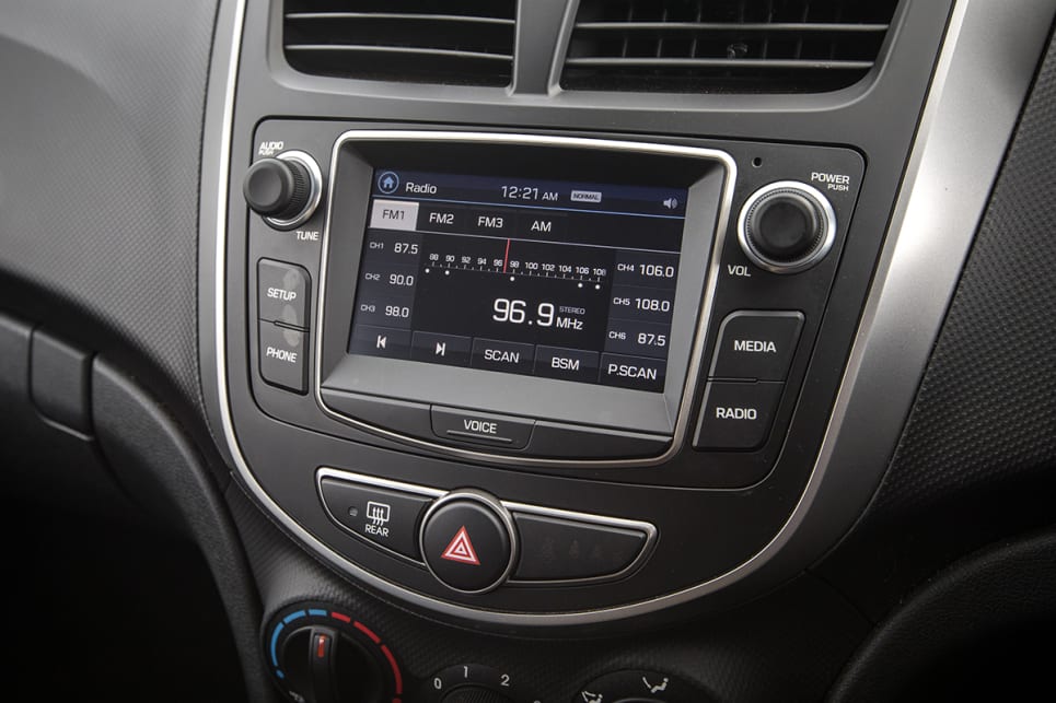 Hyundai was criticised for having a few odd elements including the tiny screen.
