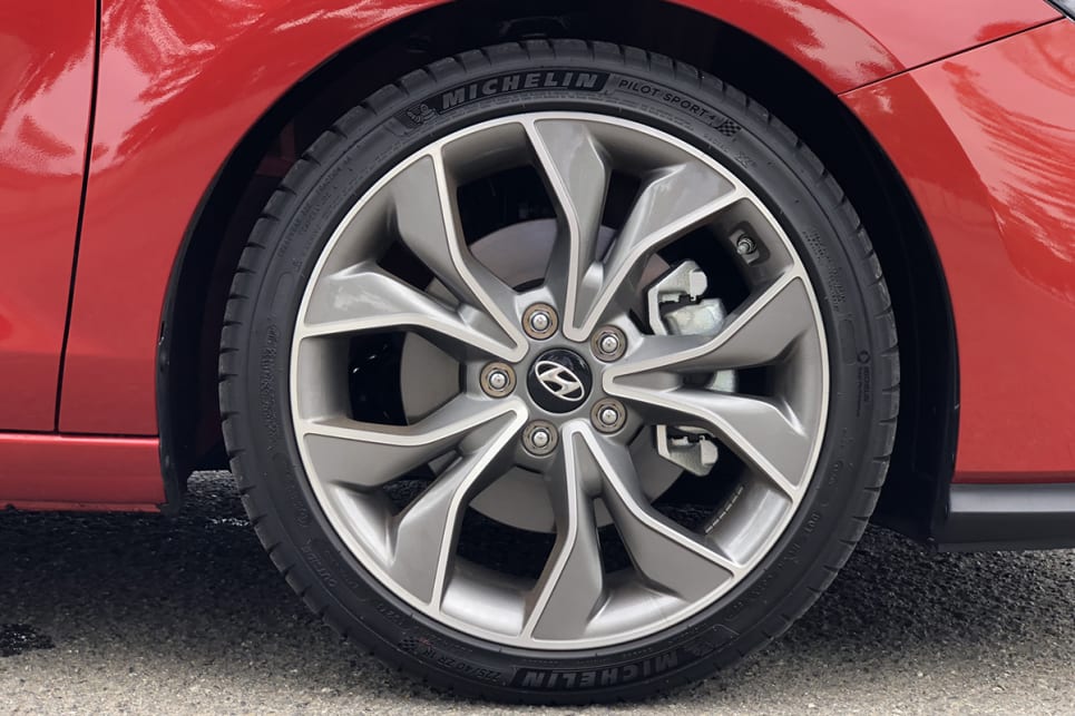 The Premium's spec sheet lists 18-inch alloy wheels.