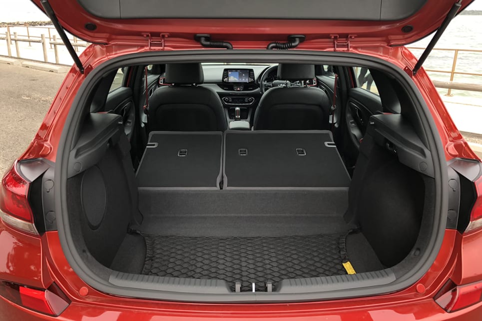 With the seats down, boot space increases to 1301 litres.