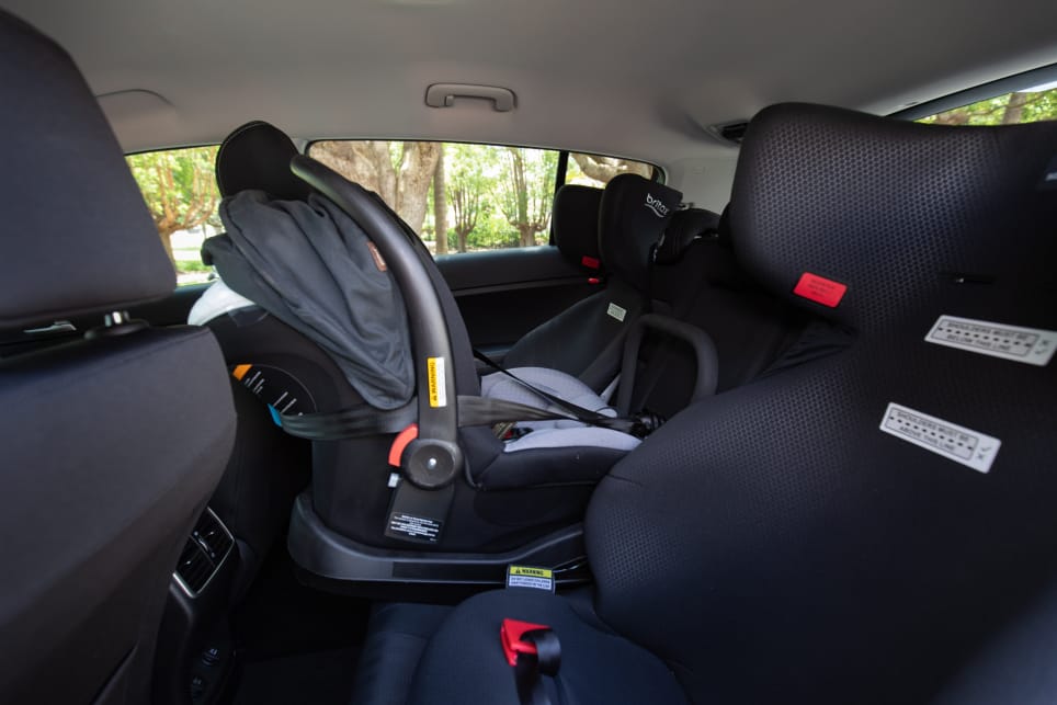 If you have a third child who’s not in a car seat, they will easily fit.