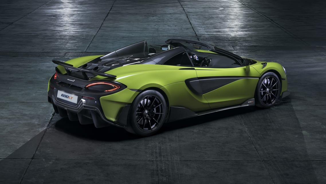 The 600LT Spider is the fifth model to wear the Longtail nomenclature.