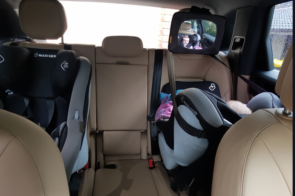 The child seats were the first to be loaded and were easy as possible.