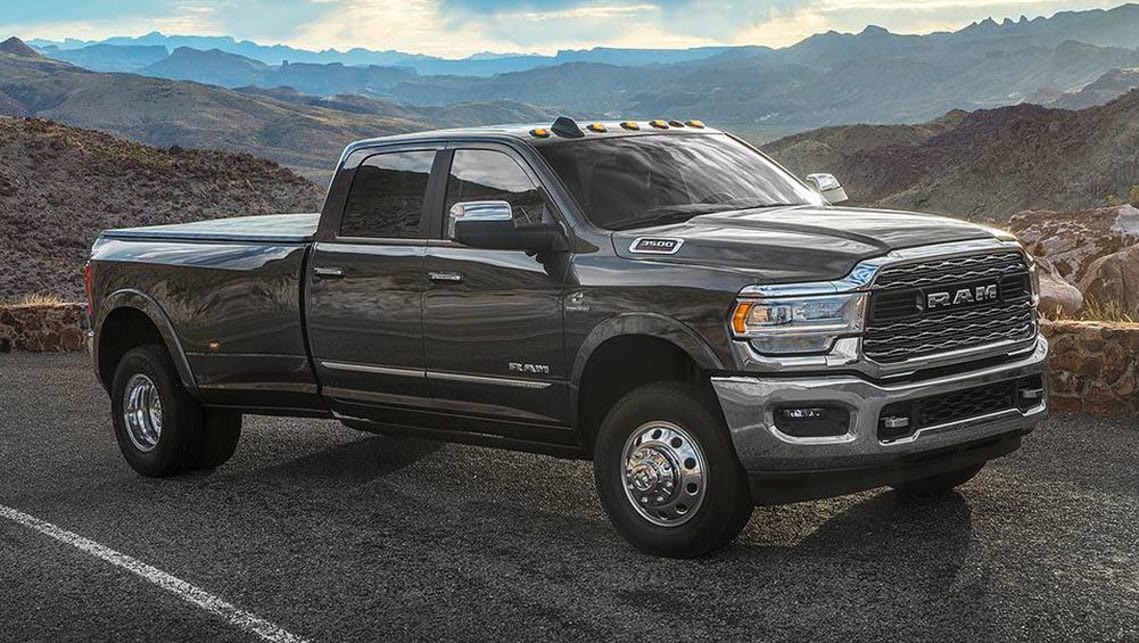 Ram claims the range-topping Heavy Duty 2500/3500 has a 15,921kg towing capacity and a 3484kg payload capacity.