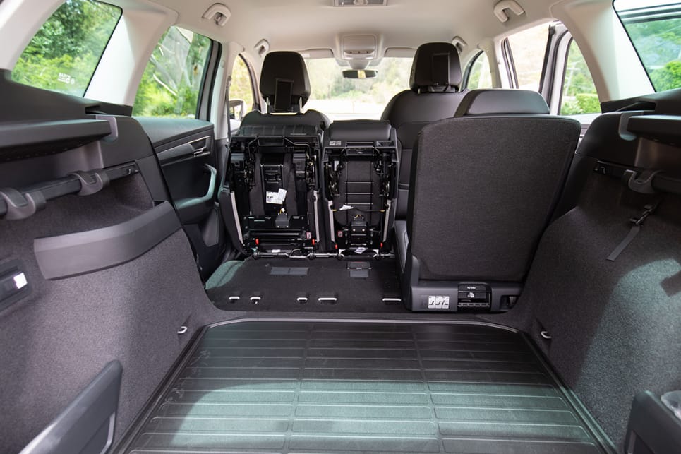 Skoda's 'VarioFlex'  system allows you to reconfigure the back seats to get more boot space.