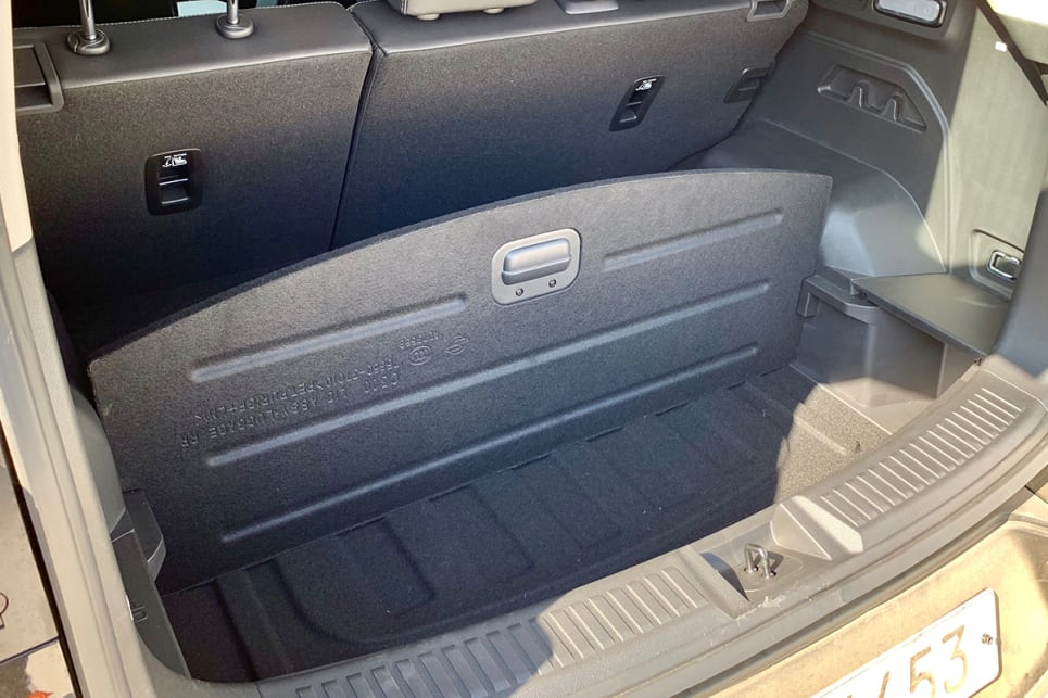 The rear seats can be folded down flat to liberate 1248L of boot space.