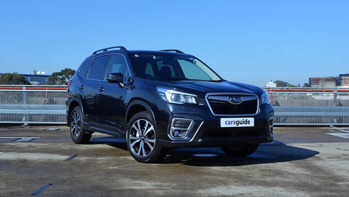 The Forester we are testing here is the fifth-generation model, which debuted in Australia in September 2018. (image credit: Richard Berry)