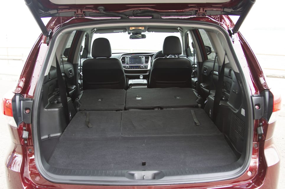 With all the back seats down, you've got 1117 litres.