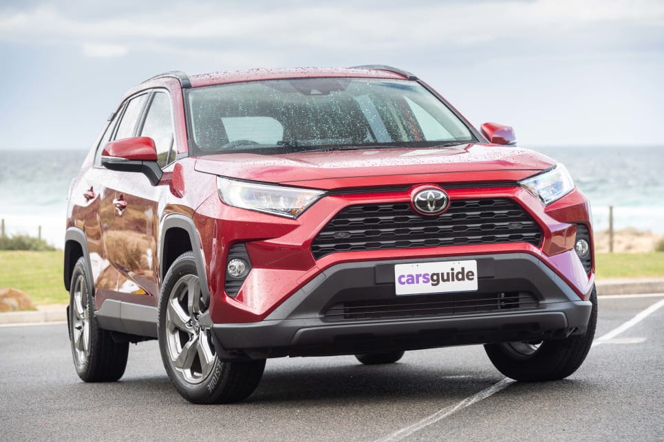 The RAV4 is the most adventurous looking of the bunch.