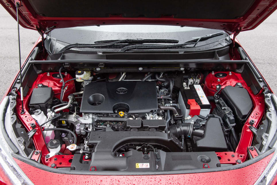 The RAV4 has a 2.0-litre four-cylinder direct injection engine. 