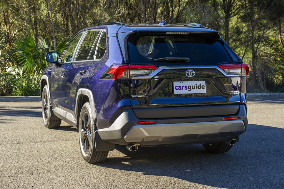 The RAV4  is an SUV for people want to show off the fact they bought an SUV. (image credit: Dean Johnson)