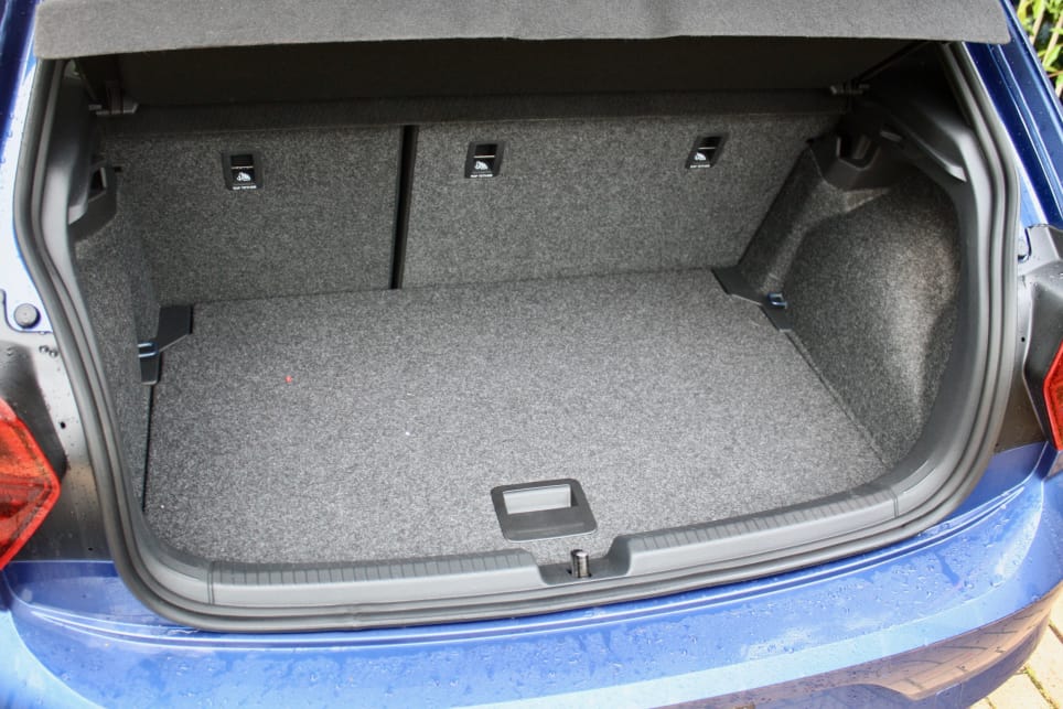 The boot's capacity is rated at 305 litres.