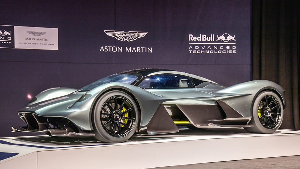The Valkyrie could almost pass as an LMP1 car. (image credit: Motor1.com)