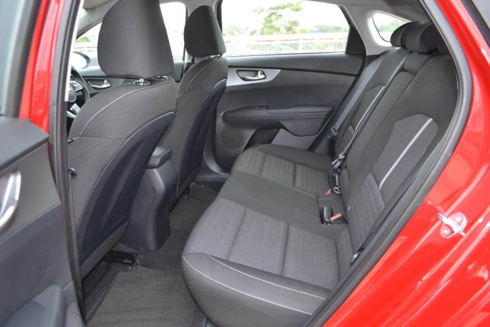 The cloth seats in the S and Sport aren't as premium looking as the leather ones in the Sport + and GT.