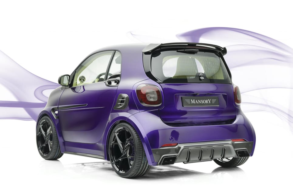 We're suckers for anything purple. (image credit: Mansory)