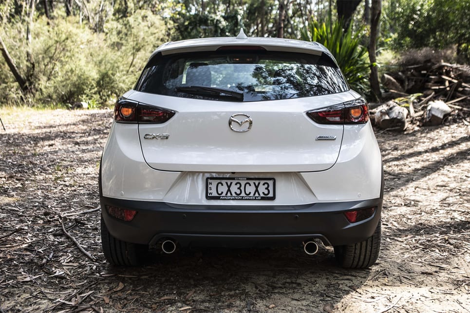 The CX-3 range is easy on the eyes.