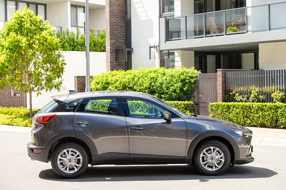 The sleek one of the bunch is the Mazda CX-3 Maxx Sport.
