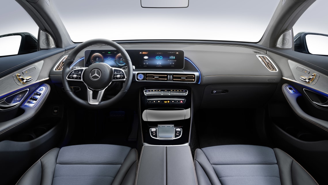Mercedes benz eqc shop range