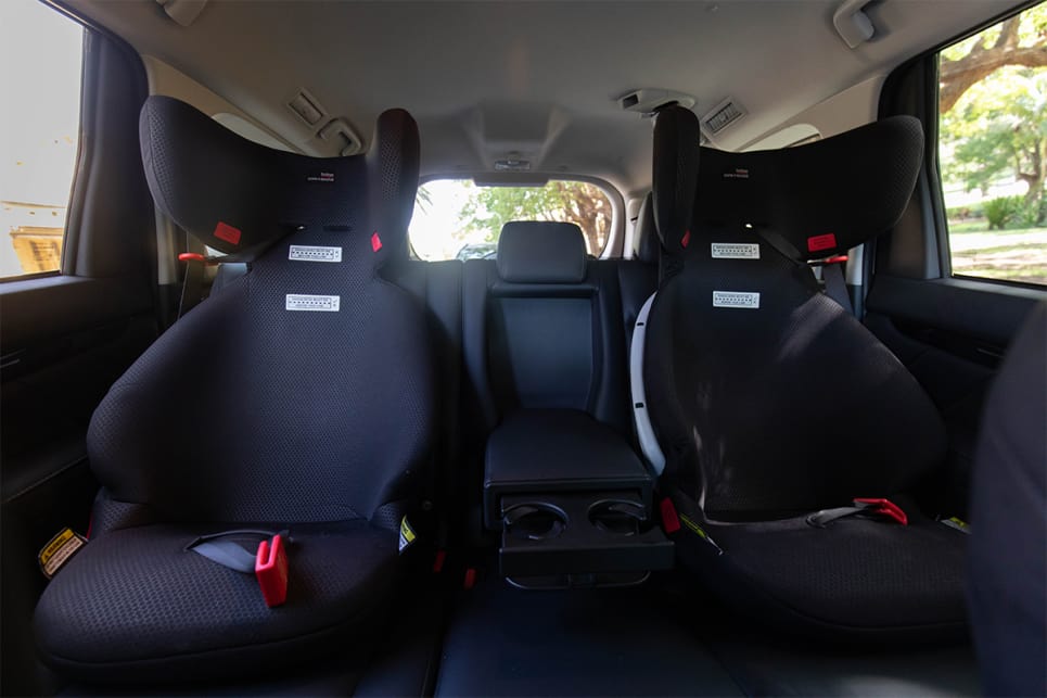 Pajero isofix points hot sale