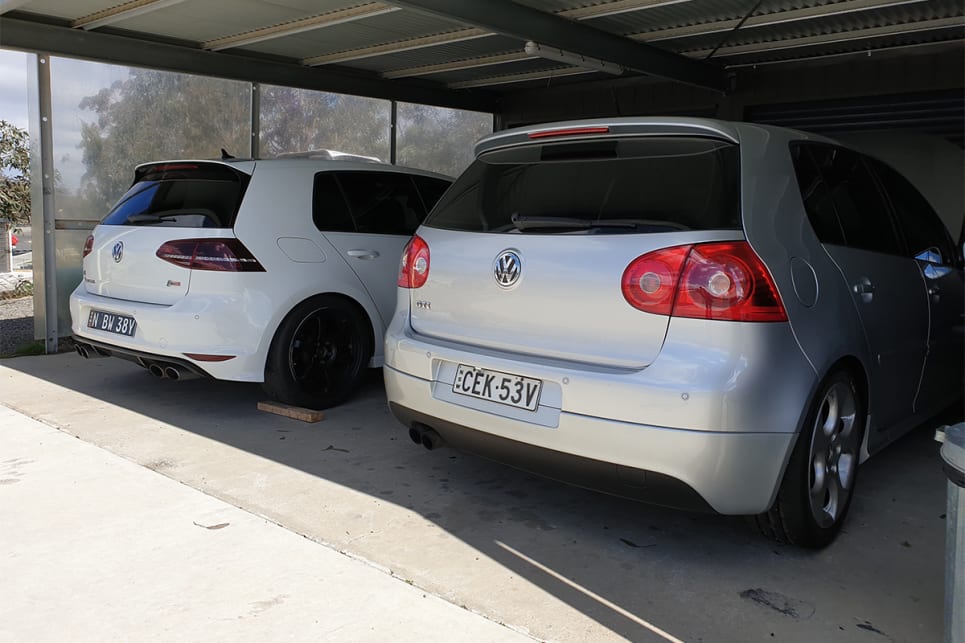 Track days are always dominated by Golfs.