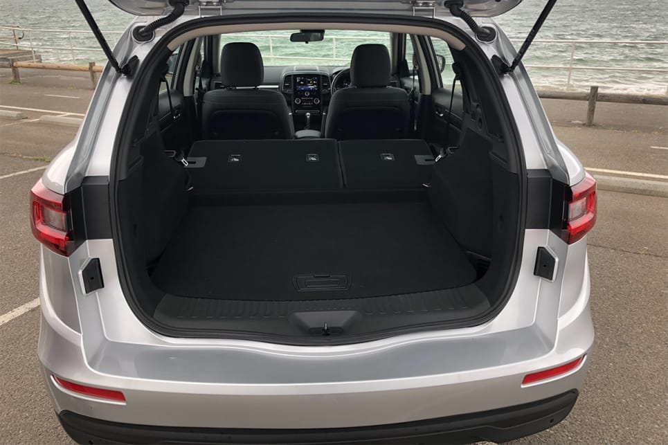 Place the rear seats down and boot space grows to 1690 litres.