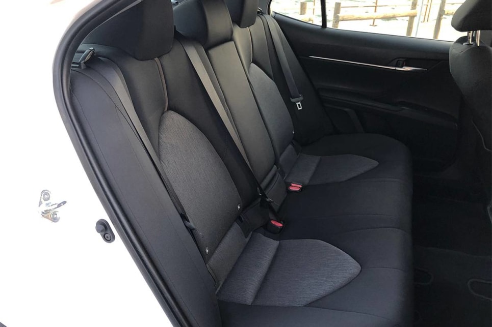 The stretched wheelbase means more interior space for passengers, particularly in the rear.