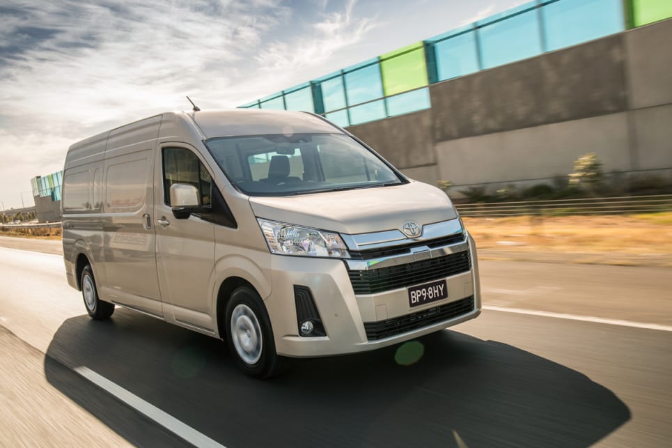 Prices are up on all models in the HiAce range, but as we've covered up above, you're getting more metal for your money. (SLWB van pictured)