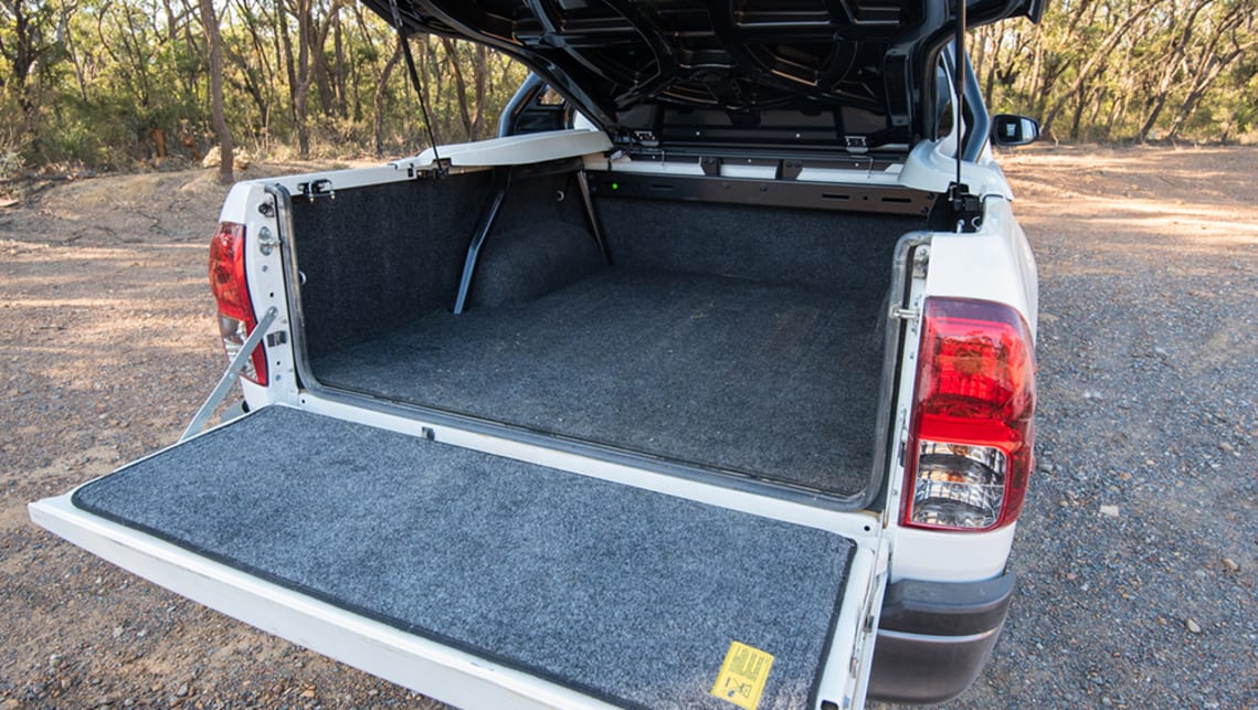 The Toyota HiLux Rogue's payload is 826kg. (Image credit: Brendan Batty)