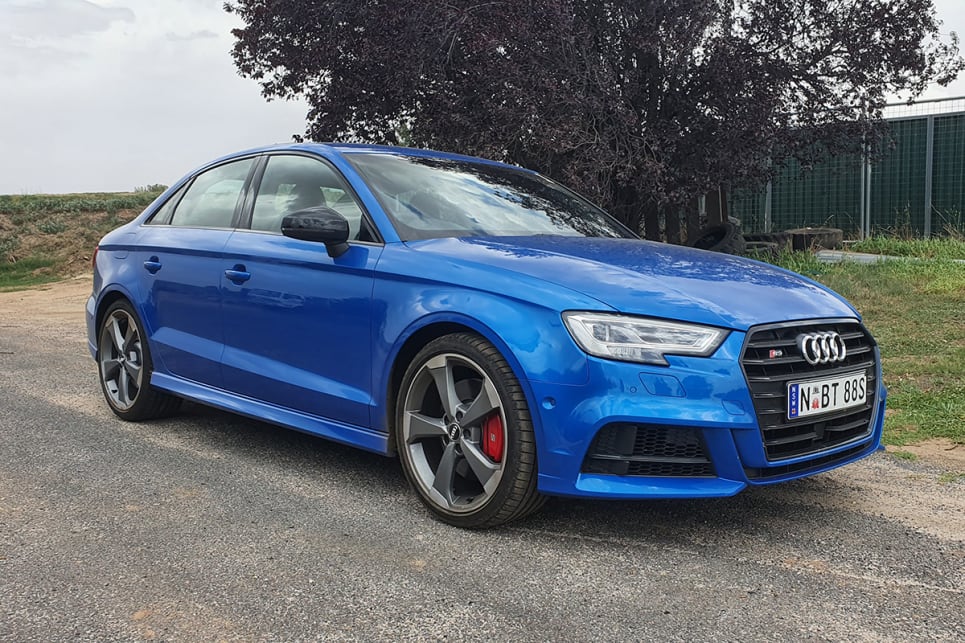 Powered by a 213kW/380Nm 2.0-litre engine, the Audi S3 sedan still offers plenty of punch in 2020. (image: Tung Nguyen)