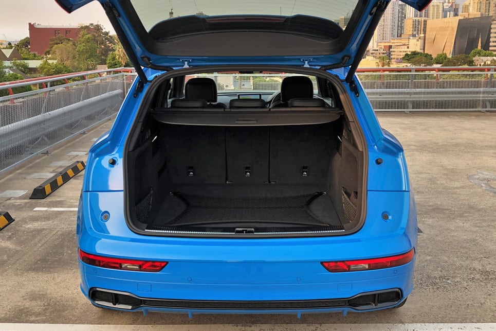 With the rear seats in place, boot space is rated at 550 litres.