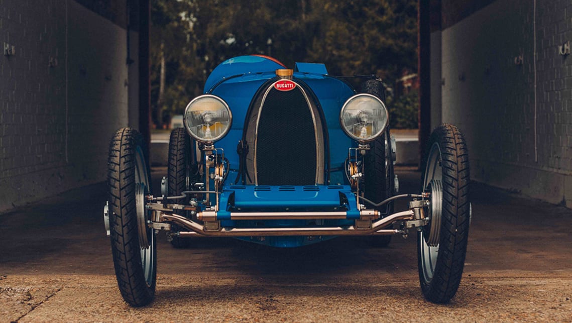 Each Bugatti Baby II sports the distinctive Macaron badge.