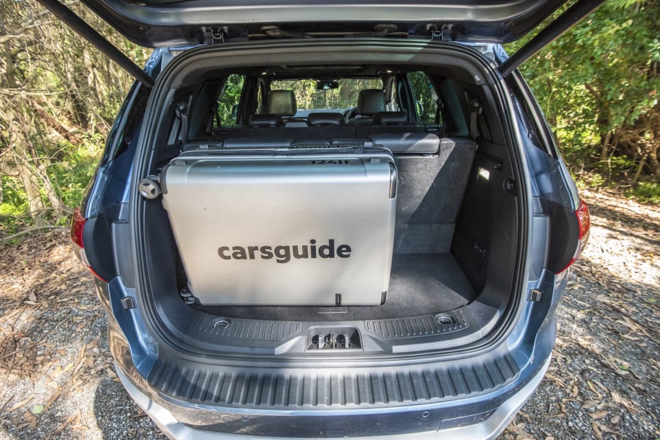 Luggage capacity in the Everest (pictured: Ford Everest Titanium).