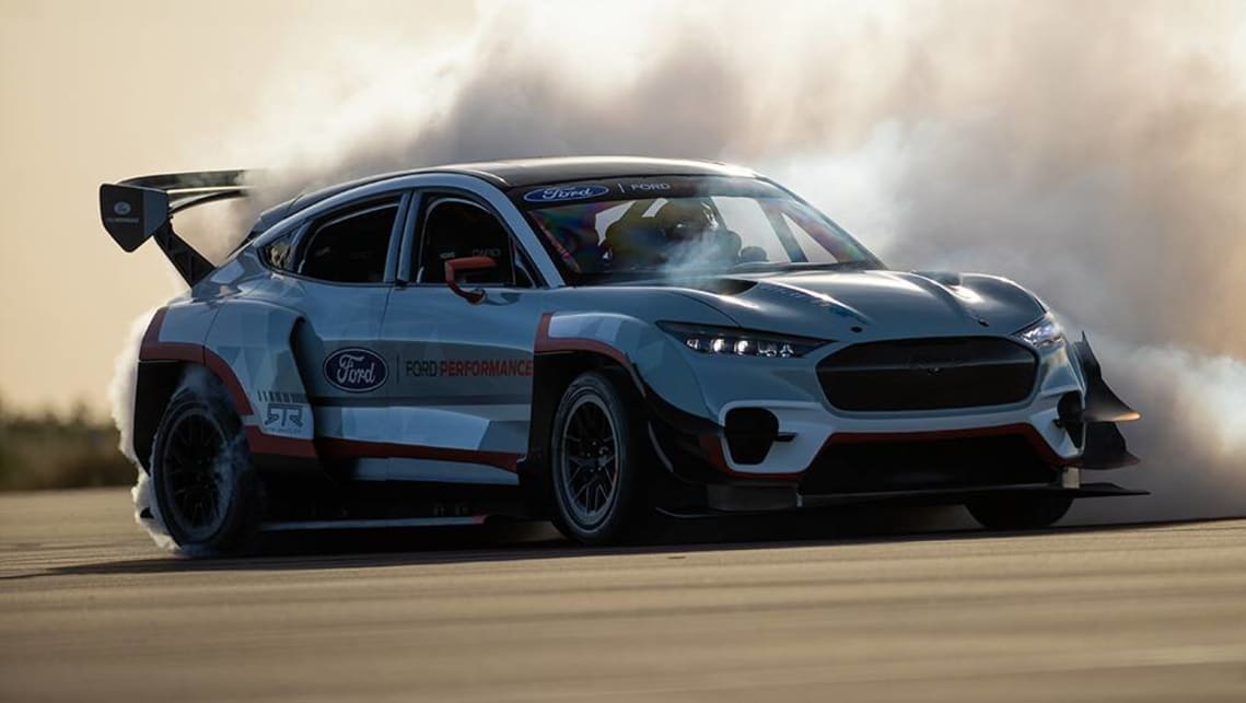 The Ford Mustang Mach E 1400 Is A 1 400 Hp Seven Motor Electric Speed Monster