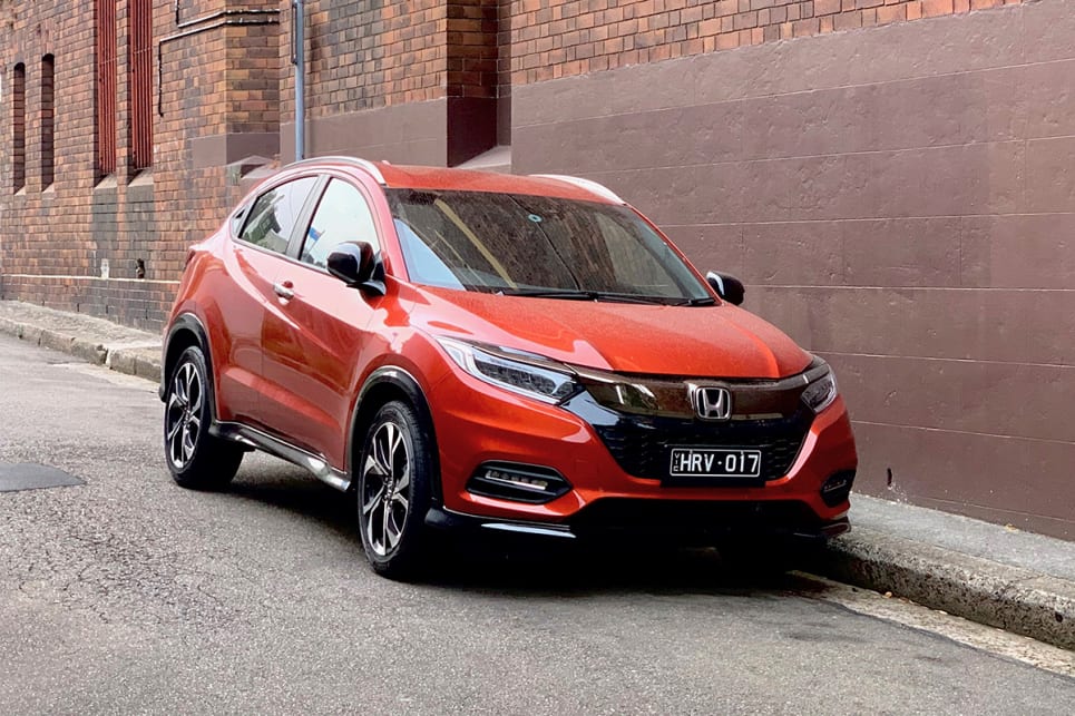 This isn’t just a regular HR-V, though - it’s the RS, which clearly stands for Really Sporty.