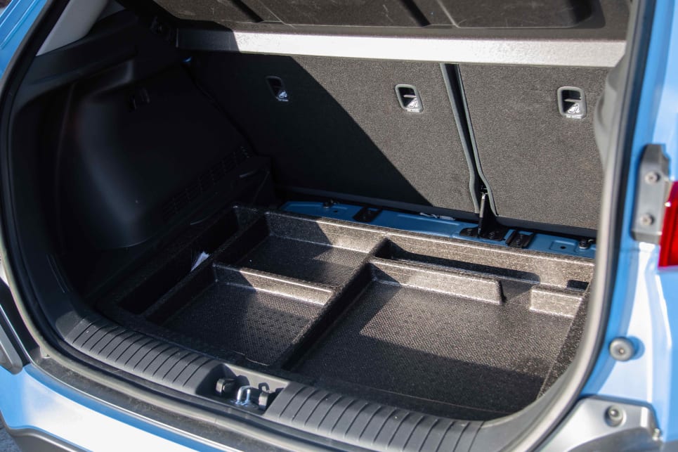 Both cars have a space-saver spare wheel under the boot floor.