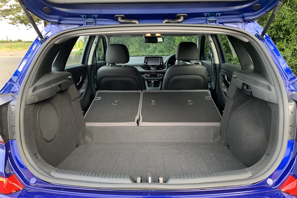 And with the seats down, space increases to 1301 litres. (image: Peter Anderson)