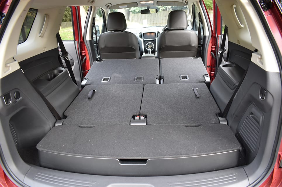 If you need even more space, the second row can be folded flat to extend the load floor to the front seats.
