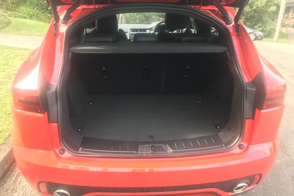 Cargo space is a plus at 577 litres with the 60/40 split-fold rear seat up.